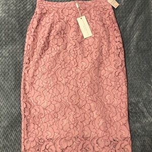 Rachel Parcell Lace Skirt